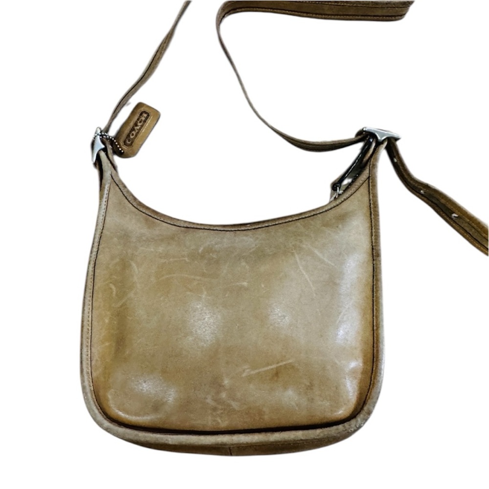 Coach vintage Janice Legacy #9950 shoulder bag in tan leather - Picture 2 of 14